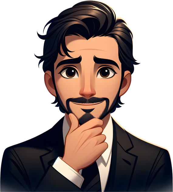 Handsome Man Illustration